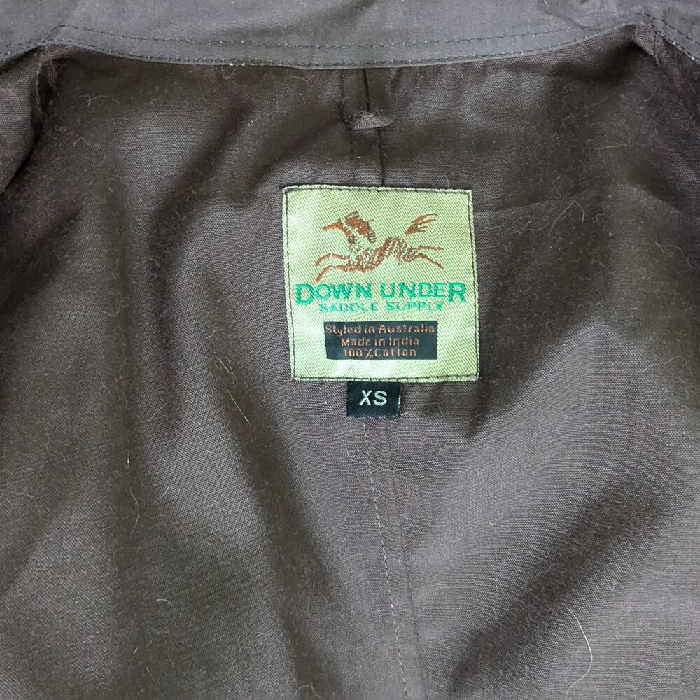 Down Under Saddle Supply mens XS all weather coat